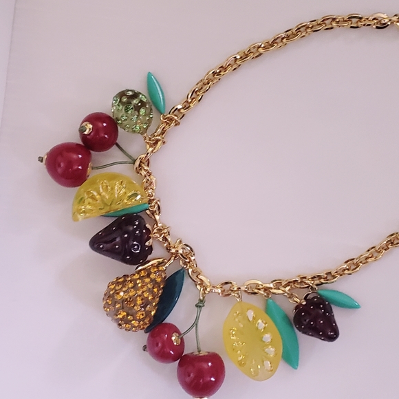 Kate spade BNWT tutti fruity charm necklace - Picture 6 of 8